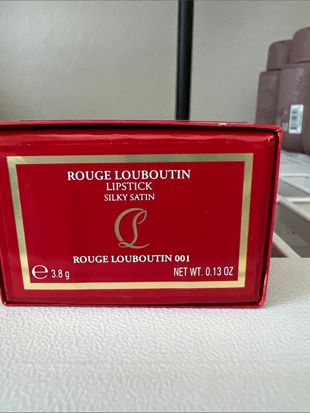 Christian Louboutin Lipstick — Bold Red with Gold Tube - Picture 2 of 2